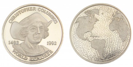 28 EUR Christopher Columbus 1492-1992 plata 999 31,1 gr