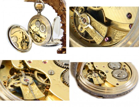 Chs. Ed. Lardet  Fleurier  Suisse  13764 plata Año 1890-1895